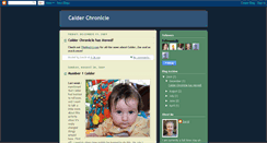 Desktop Screenshot of calderchronicle.com